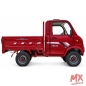 Preview: Elektro-Mini-LKW „Cargo Carrier Duo“ 45 km/h – 2 Sitze - Bordeaux-Rot