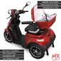 Preview: Rolektro E-Trike 15 V.2 Blei-Gel, Rot