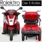 Preview: Rolektro E-Trike 25 V.2 Blei-Gel, Rot