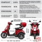 Preview: Rolektro E-Trike 25 V.2 Blei-Gel, Rot