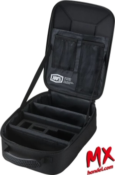 100% Brillenetui / Goggle Case - VALISE BLACK