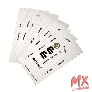 ROLL OFF STICKERS 50mm - 6er Set