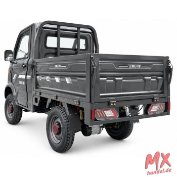 Elektro-Mini-LKW „Cargo Carrier Duo“ 45 km/h – 2 Sitze - GRAY