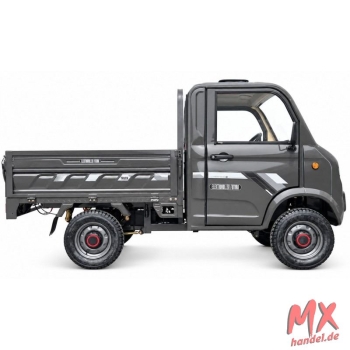 Elektro-Mini-LKW „Cargo Carrier Duo“ 45 km/h – 2 Sitze - GRAY