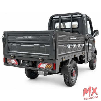 Elektro-Mini-LKW „Cargo Carrier Duo“ 45 km/h – 2 Sitze - GRAY