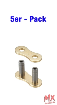 Kettenschloss DID520ERT3(G&G) - ZJ (Nietschloss) - 5er Pack