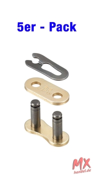 Kettenschloss DID520ERT3(G&G) - RJ (Clippschloss) - 5er Pack