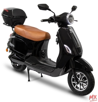Rolektro E-City 45 Retro Lithium, Schwarz