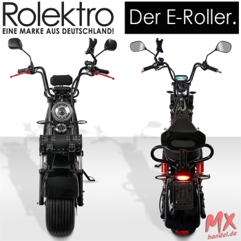Rolektro, E-Cruiser 45 2x Lithium, Schwarz