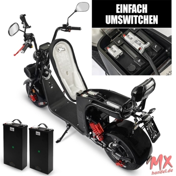 Rolektro, E-Cruiser 45 2x Lithium, Schwarz