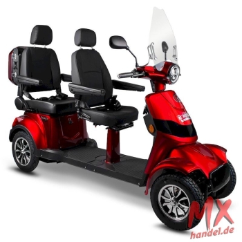 Rolektro E-Quad 25 V.3 Duo Premium, Lithium, Rot, 25 km/h