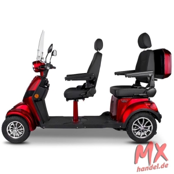 Rolektro E-Quad 25 V.3 Duo Premium, Lithium, Rot, 25 km/h