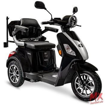 Rolektro E-Trike 25 V.3 Lithium, Schwarz
