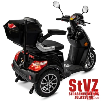 Rolektro E-Trike 25 V.3 Lithium, Schwarz