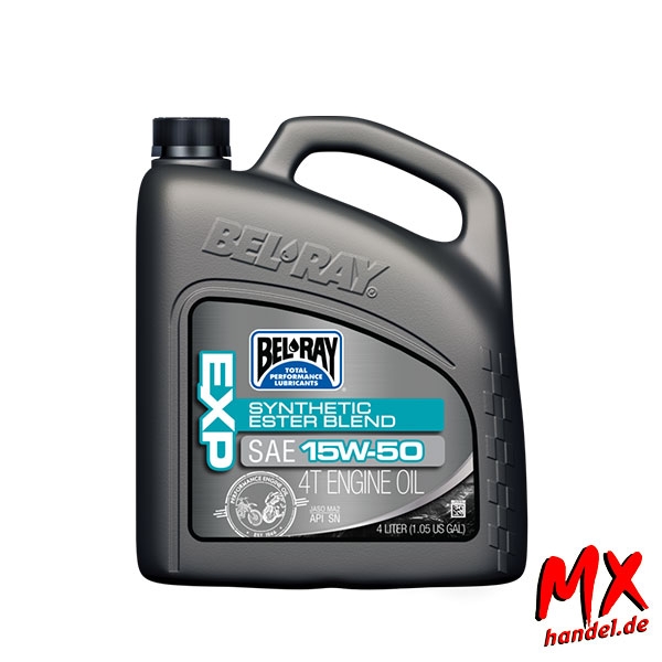 BEL-RAY EXP Synthetic Ester 15W50 - 4 Liter