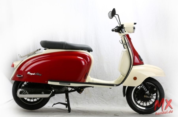 ROYAL ALLOY - TG 125 LC ABS - BURGUNDYRED-IVORY