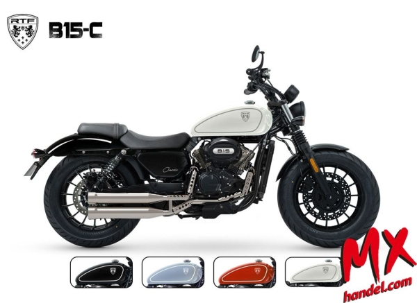 RTF - B15-C - Classic / Black, Red, Grey oder White