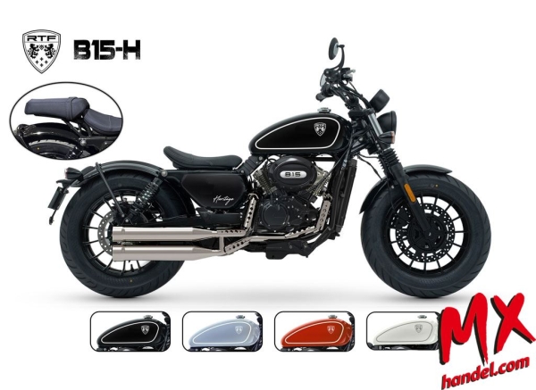 RTF - B15-H - Heritage / Black, Red, Grey oder White