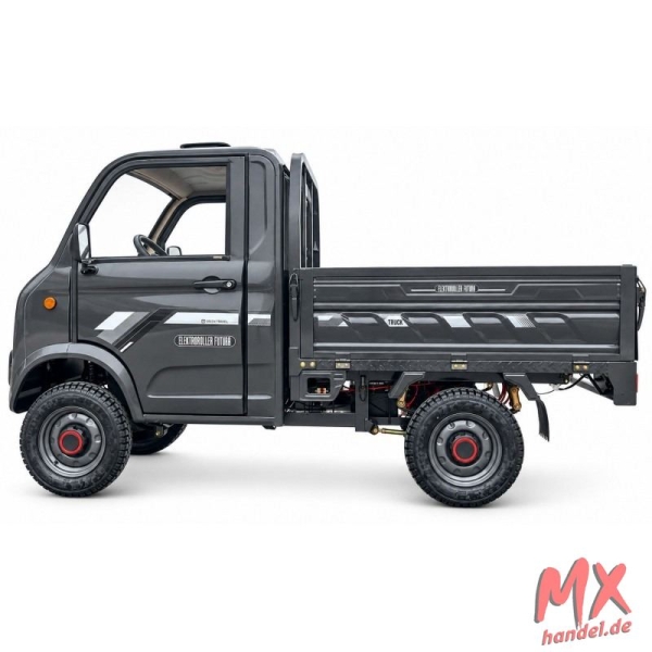Elektro-Mini-LKW „Cargo Carrier Duo“ 45 km/h – 2 Sitze - GRAY