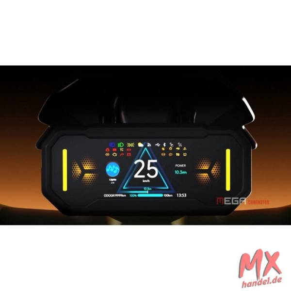 NeonRider "grau" mit Natrium-Ionen-Akku - 45 km/h
