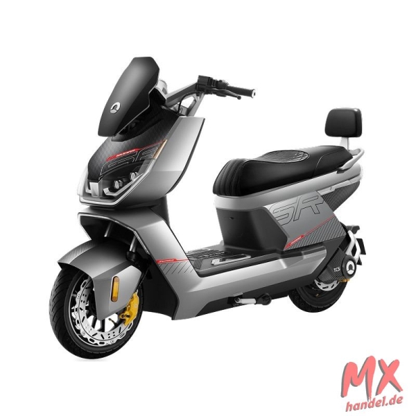NeonRider "grau" mit Natrium-Ionen-Akku - 45 km/h