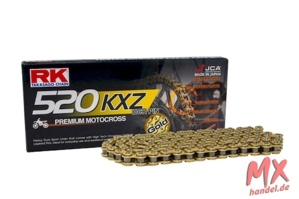 Rollenkette RK-GB520KXZ - 122 Glieder