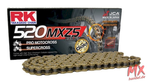 Rollenkette RK-GB520MXZ5 - 122 Glieder