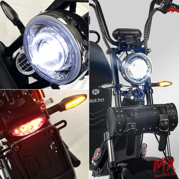 Rolektro, E-Cruiser 45 2x Lithium, Schwarz