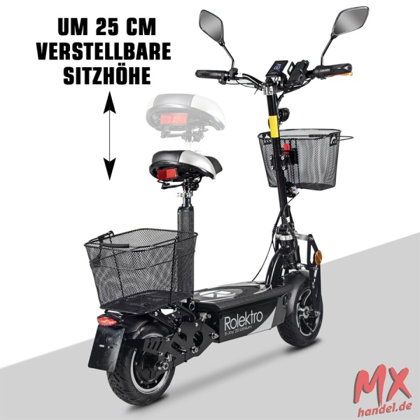 Rolektro E-Joy 20 Lithium, Schwarz