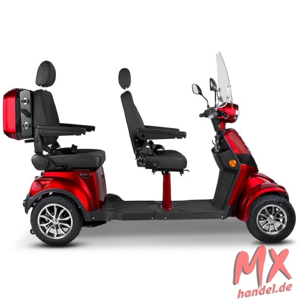 Rolektro E-Quad 25 V.3 Duo Premium, Lithium, Rot, 25 km/h