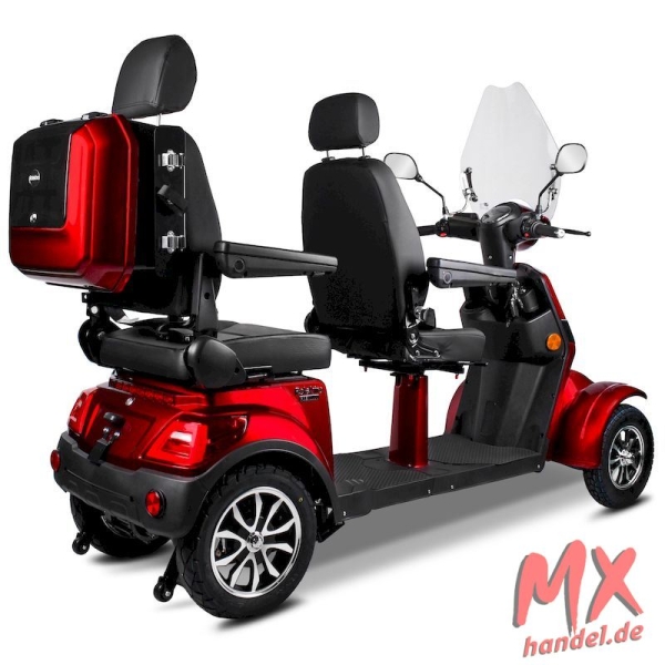 Rolektro E-Quad 25 V.3 Duo Premium, Lithium, Rot, 25 km/h