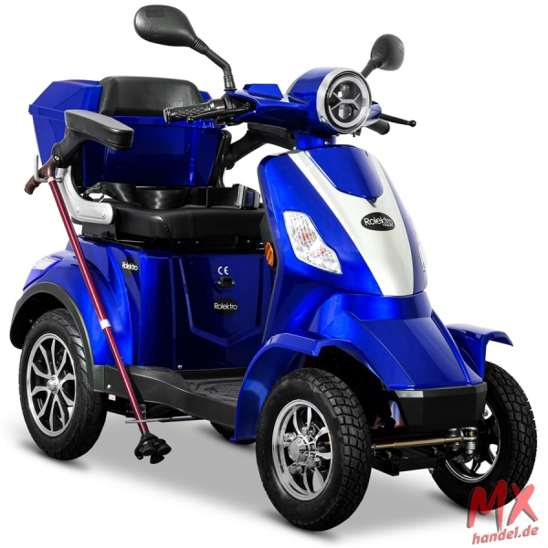 Rolektro E-Quad 25 V.2 Blei-Gel, Blau