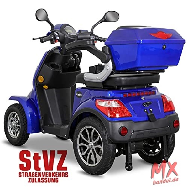 Rolektro E-Quad 25 V.2 Blei-Gel, Blau