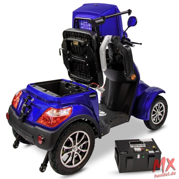 Rolektro E-Quad 25 V.3 Lithium, Blau