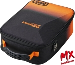 100% Brillenetui / Goggle Case - CRUSH BLACK/ORANGE