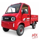 Elektro-Mini-LKW „Cargo Carrier Duo“ 45 km/h – 2 Sitze - Bordeaux-Rot