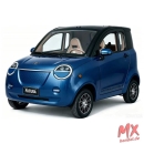 Kabinenroller Dora Li, 45 km/h, 100 km Reichweite, Lithium-Akku - blau/schwarz